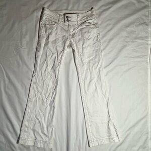 CAbi White Flare & Wide Leg Jeans